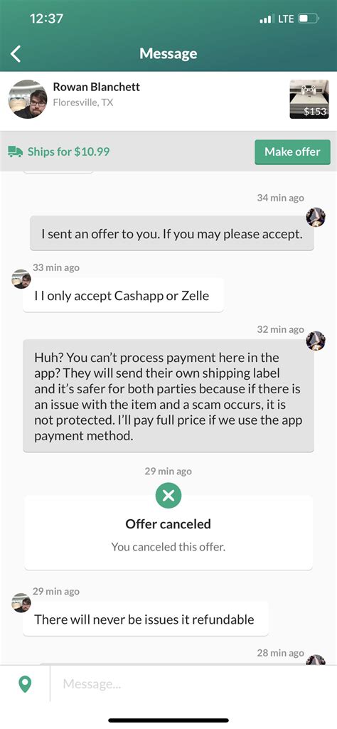Scam? New account! : r/offerup