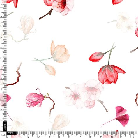 Buy White Pure Cotton Digital Printed Fabric Unstitched – FAB VOGUE Studio