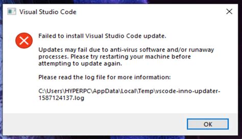 Image result for vs Code Update Prompt
