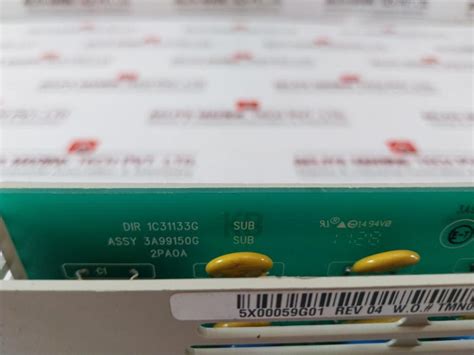 Ovation 5X00059G01 Hart Analog Input Module Rev: 07 3A99150G – Aeliya ...