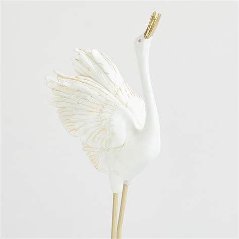 Buy Magnus Set of 2 Ceramic Crane Figurines from Home Centre at just ...