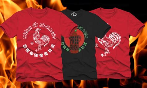 Sriracha-Themed Men's T-shirts | Groupon Goods