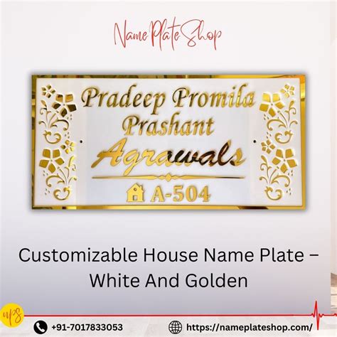 Unique house name plates | Nameplate Shop
