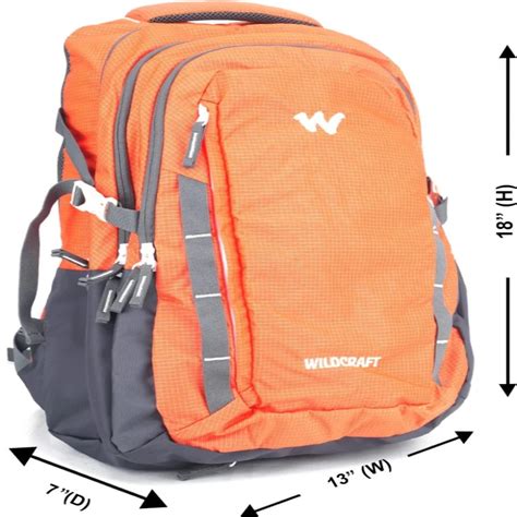 WILDCRAFT HYPALITE BACKPACK-ORANGE – Stepin Adventure
