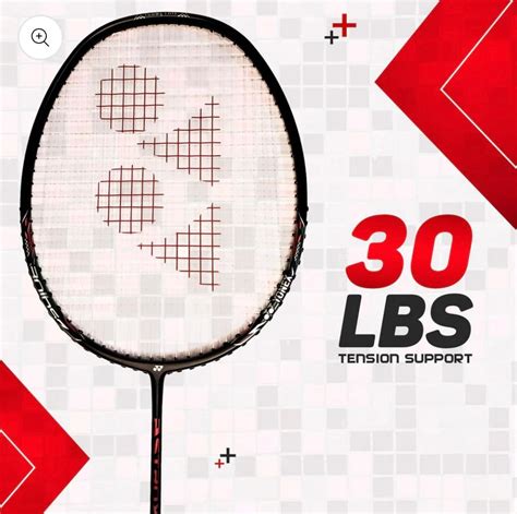 Yonex Astrox 37I Strung Badminton Racquet, Black - probadminton
