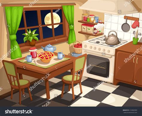 Busy Kitchen Cartoon 的图像结果