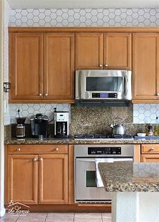 Wallpaper Backsplash by How To Wallpaper A Backsplash The Homes I Made Wallpaper Backsplash