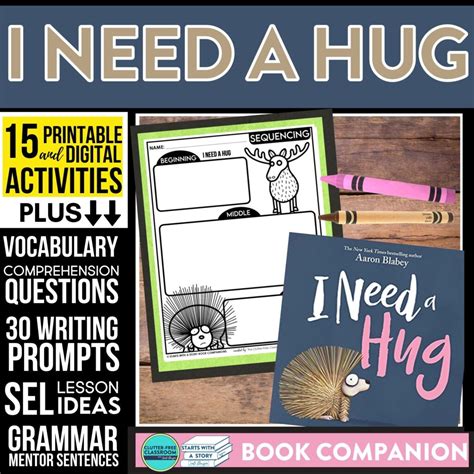 I Need a Hug Activities and Lesson Plans for 2025 - Teaching with Jodi ...
