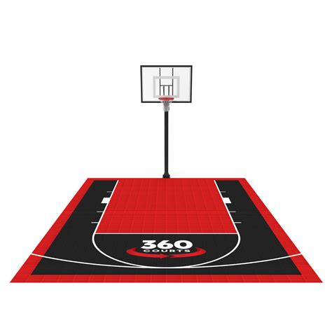 *Basketball Half Court - 360 Courts Canada
