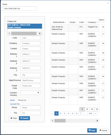 Image result for Distribution List Example for Management