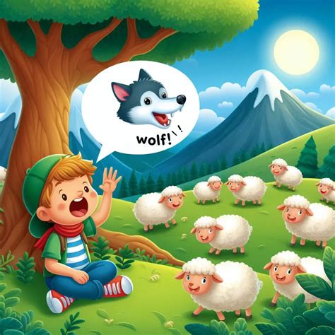 The Boy Who Cried Wolf | Kids Bedtime Story