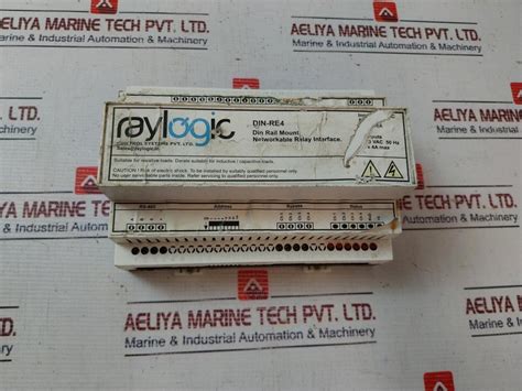 Raylogic Din-re4 Networkable Relay Interface 230V Ac 50 Hz – Aeliya ...