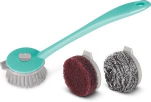Spotzero by Milton 3 in 1 Kitchen Combo Set | Sink Brush, Steel Scourer ...
