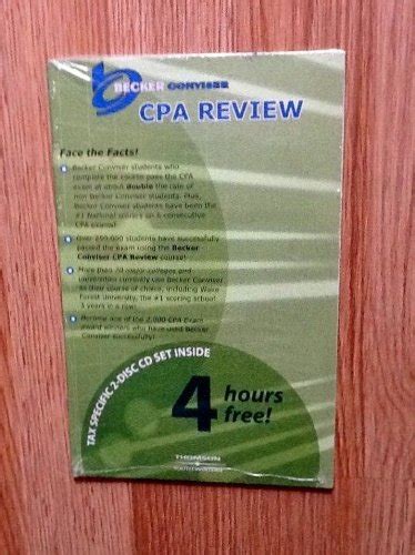 Buy Becker Cpa Taxation Review CD Book Online at Low Prices in India ...