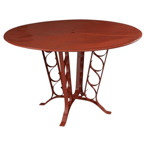 Vintage Wicker Table at 1stDibs