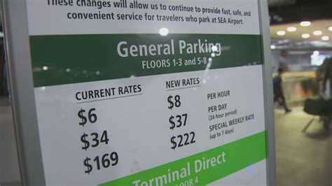 Sea-Tac Airport raising parking rates | king5.com
