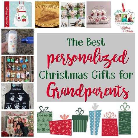Personalized Holiday Gifts for Grandparents | Gathered In The Kitchen