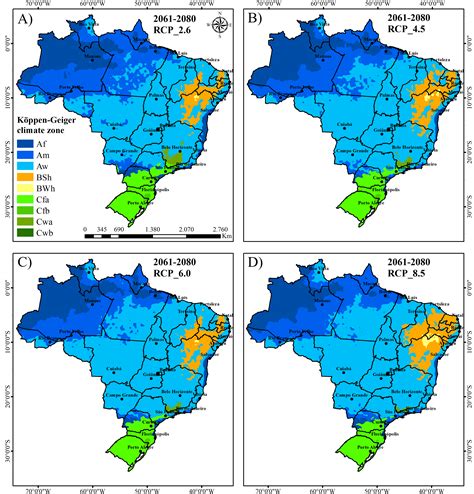 SciELO Brasil - Climate Change Assessment in Brazil: Utilizing the Köppen-Geiger (1936) Climate ...