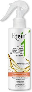 ktein All in 1 Natural Hair Heat Protection Spray 200ml Hair Mist Hair ...