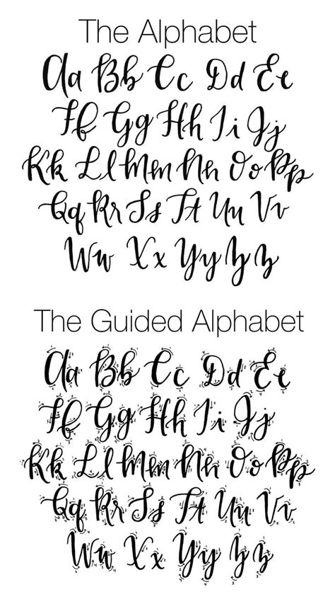 Calligraphy Alphabet 的图像结果