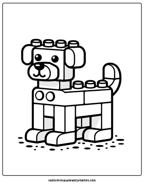 18 Lego Coloring Pages for Kids | Lego coloring pages, Lego coloring ...