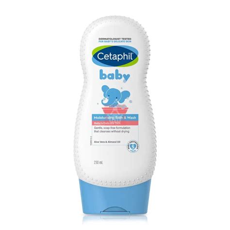Cetaphil Baby Moisturising Bath & Wash for Baby's Delicate Skin 230ml
