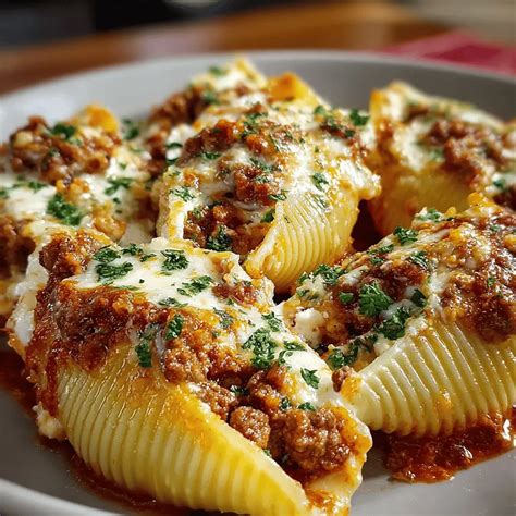 beef stuffed shells