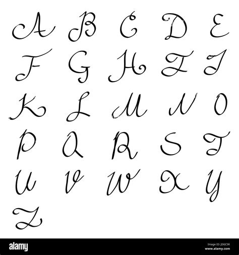 Image result for Hand Lettering Alphabet Script