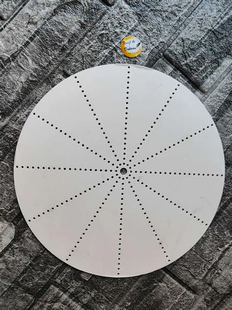Clock Number Placement Sheet for Perfect Crafting | Kraft ki Dukaan