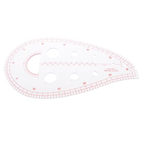 ⚡️Buy Maxbell Plastic Sleeve Curve Ruler French Curve Ruler Template ...