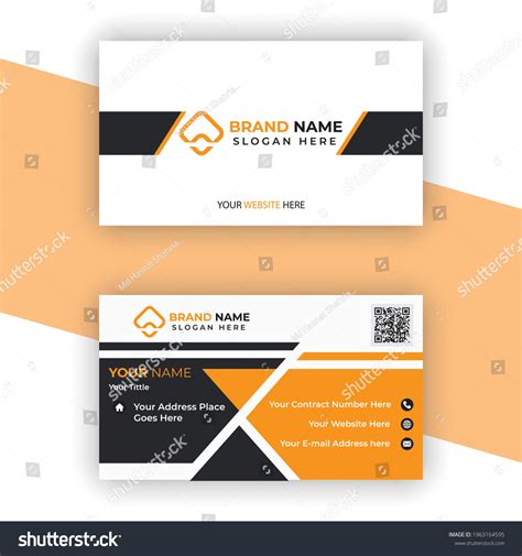 Corporate Business Card Template 的图像结果
