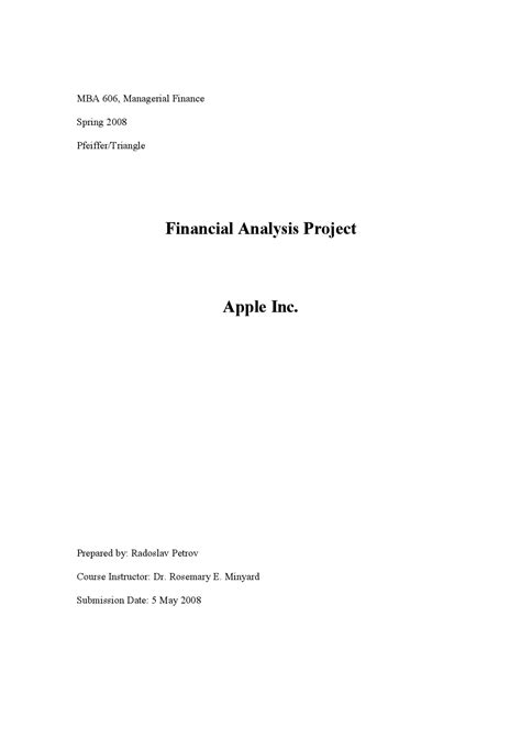 Financial Analysis Project Best Example 的图像结果