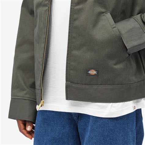 Dickies Lined Eisenhower Jacket Olive Green | END. (AR)