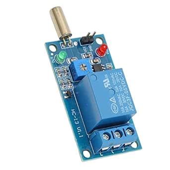 Tilt Sensor Module, DC 5V Tilt Sensor Module 45 90 Degree Angle Relay ...