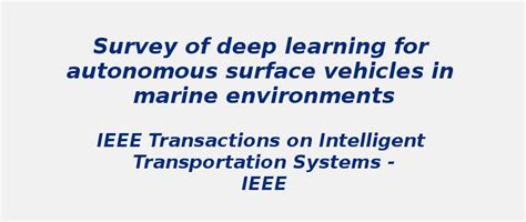 Autonomous surface vehicles in marine environments | S-Logix