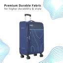 SAFARI 8 Wheel, trolley bag Set of 3 - Small, Medium & Large size, Blue ...