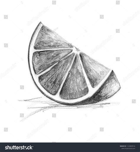 Orange Sketch Drawing