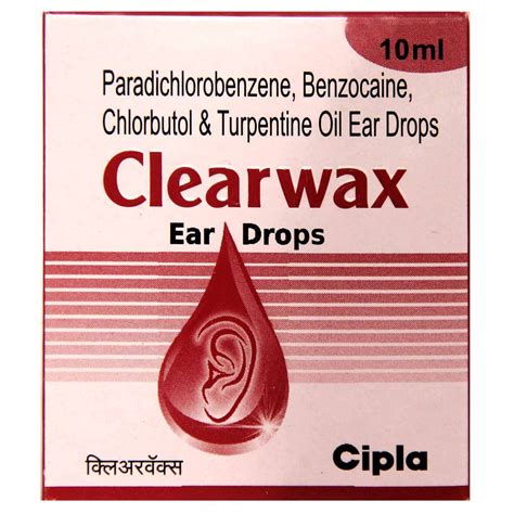 Clearwax Ear Drops 10 ml Price, Uses, Side Effects, Composition ...
