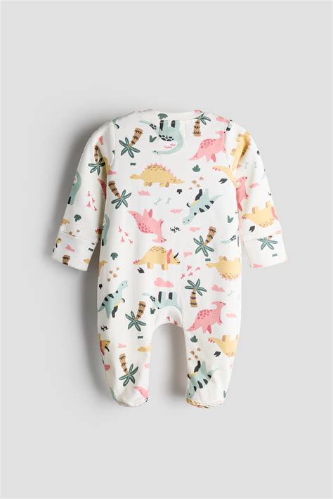 GOTS Certified Organic Cotton Sleepsuit for Babies | Dino – Urbanrac