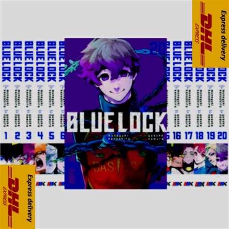 Blue Lock Manga Comic English Book Vol 1-20 by India | Ubuy