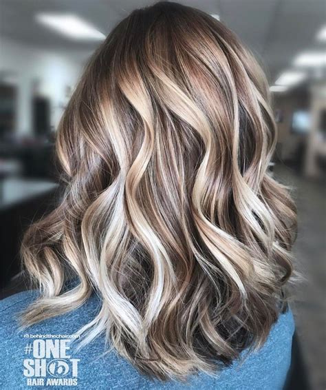 Dark Blonde And Platinum Balayage Grey Balayage, Hair Color Balayage ...