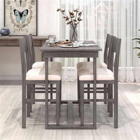Counter Height Dining Table Set