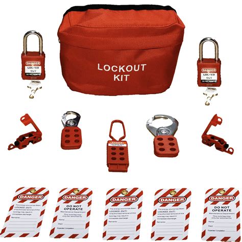 Buy TSafe Basic Lockout Tagout Kit- with Locks, Hasps, Breaker Lockouts ...