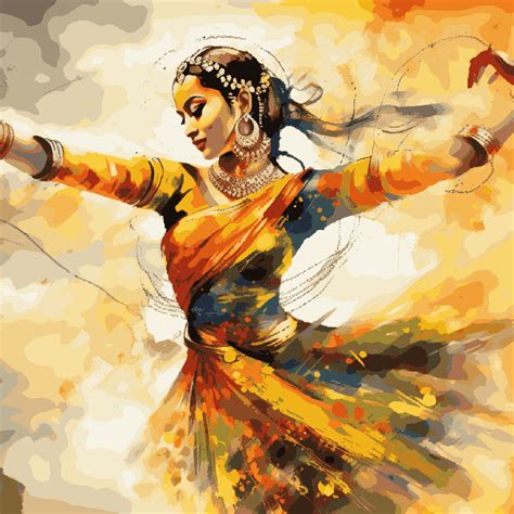 A Girl Dancing with Grace – PaintWaint