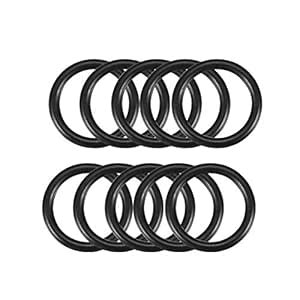 Uxcell Mechanical Rubber O Ring Oil Seal Gaskets (10 Piece), 20mm x 2 ...