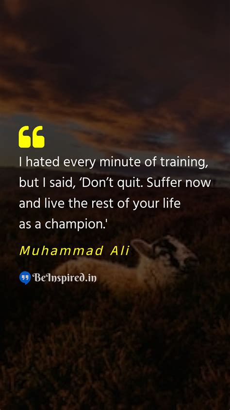 Best Quotes of Muhammad Ali | BeInspired.in
