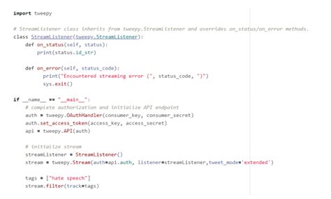 Twitter API Python 的图像结果