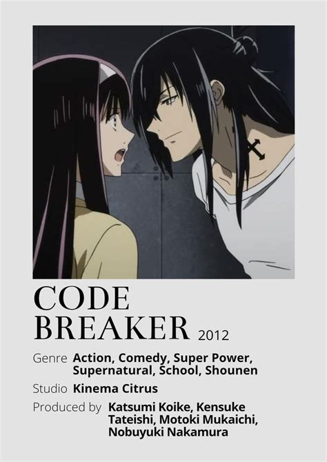 Image result for Code Breaker Anime Car