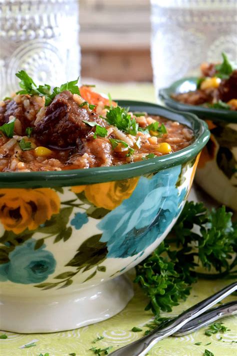 Braised Beef Stew with Rice - Lord Byron's Kitchen