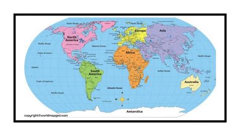 World Map with Clear Labels 的图像结果